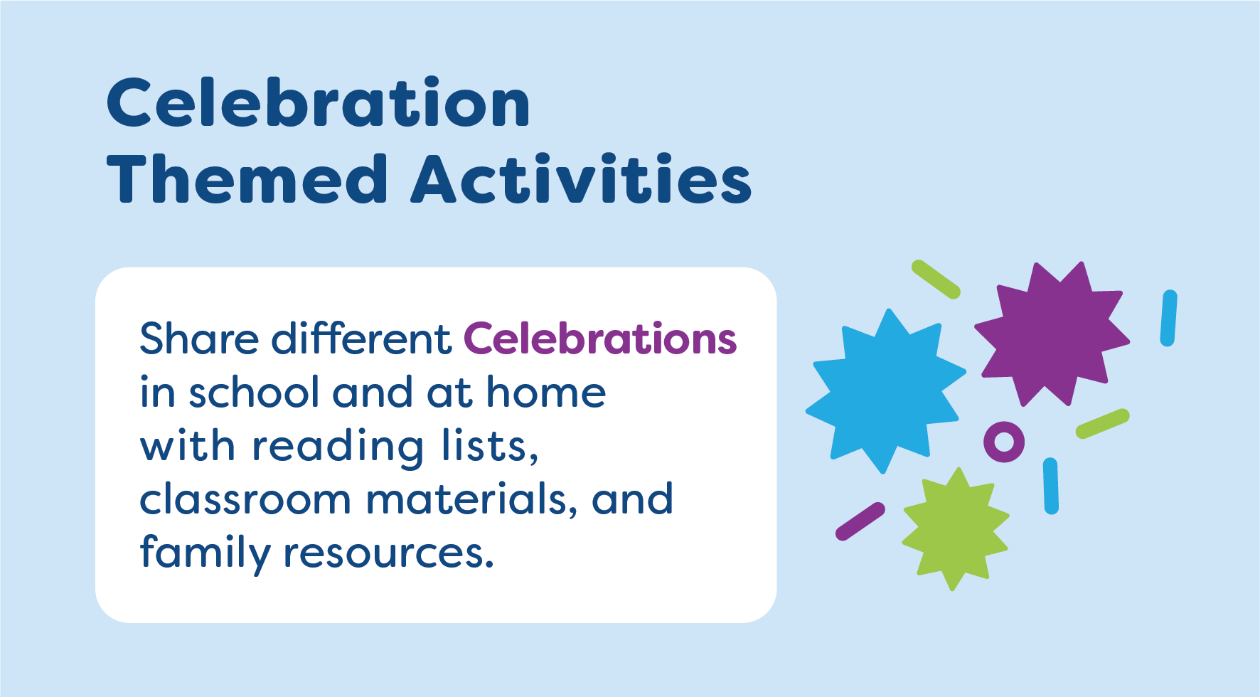 Celebration Themed Activities